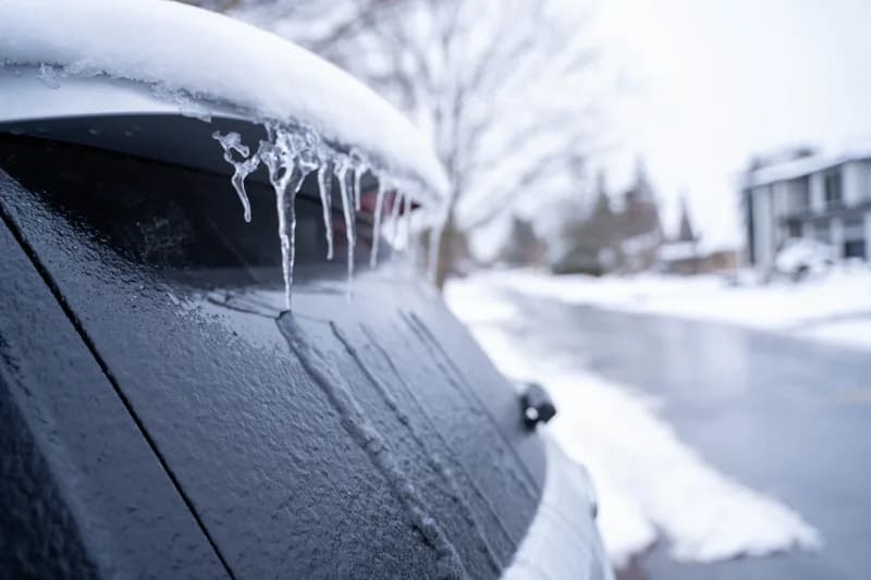 A car on an Etobicoke street
