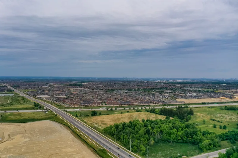 A highway through Brampton