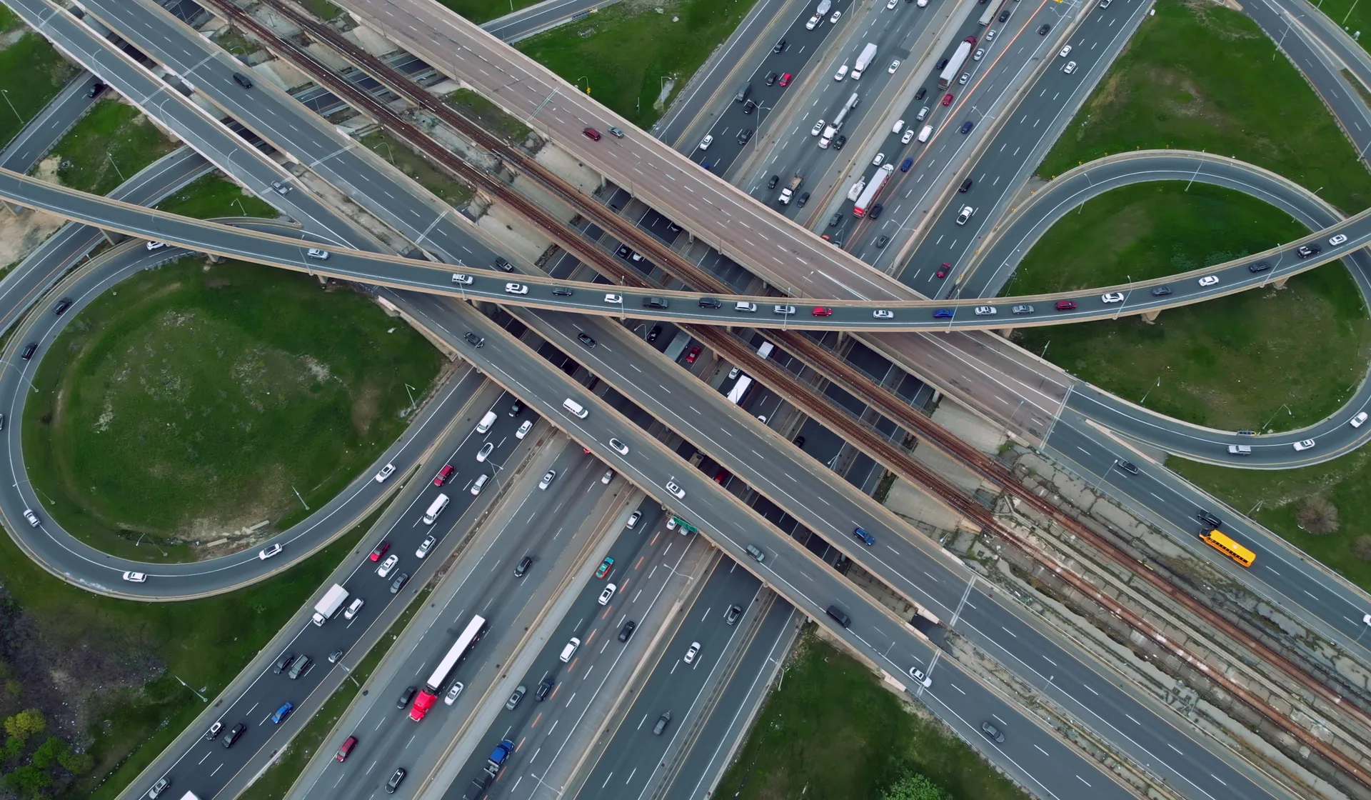 A GTA highway leading toward the airport