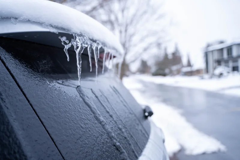 A car on an Etobicoke street